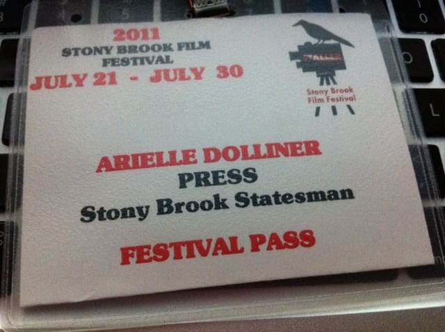 My SBFF Press Pass -- The spelling of my last name is wrong, but its still valid.