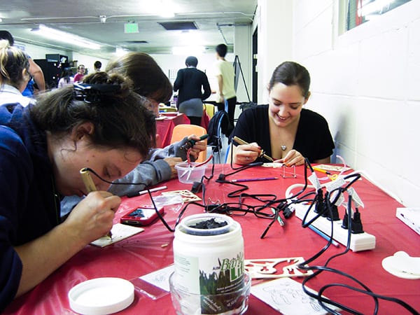 The Craft Center offers free sessions for students to get involved and keep their projects. (Andrew Zhang)