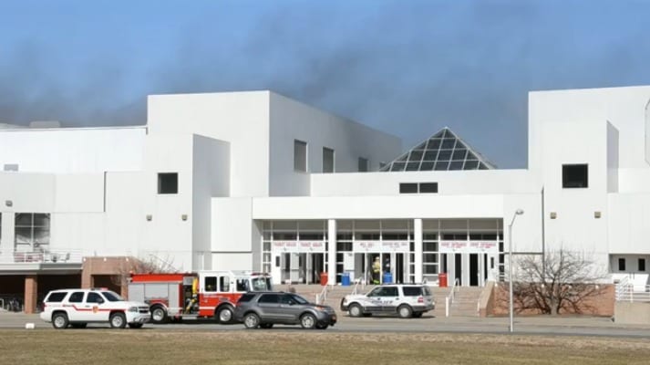 2/6 Construction related fire at Stony Brook Sports Arena
