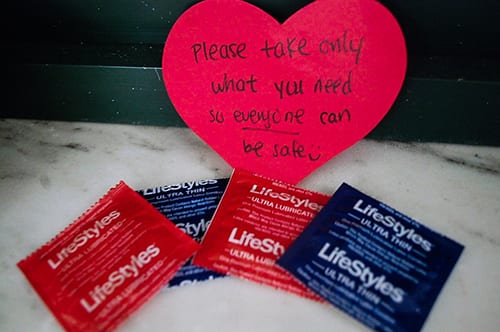 The Center for Prevention and Outreach provides contraceptive materials to students on campus. (TAYLOR BOURAAD/ THE STATESMAN)