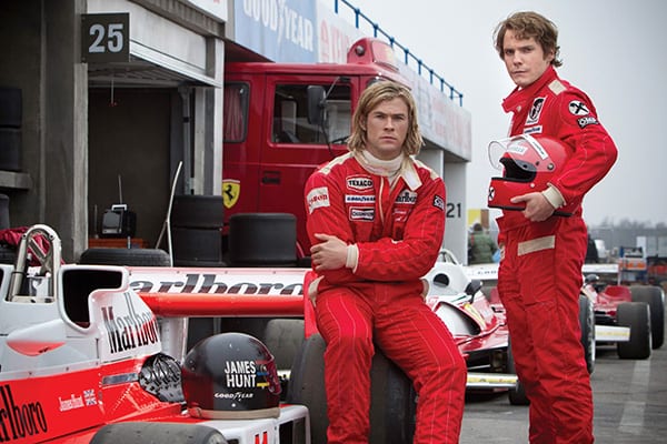 Rush highlights one of the most important rivalries in Formula One racing history. (PHOTO CREDIT: MCT Campus)