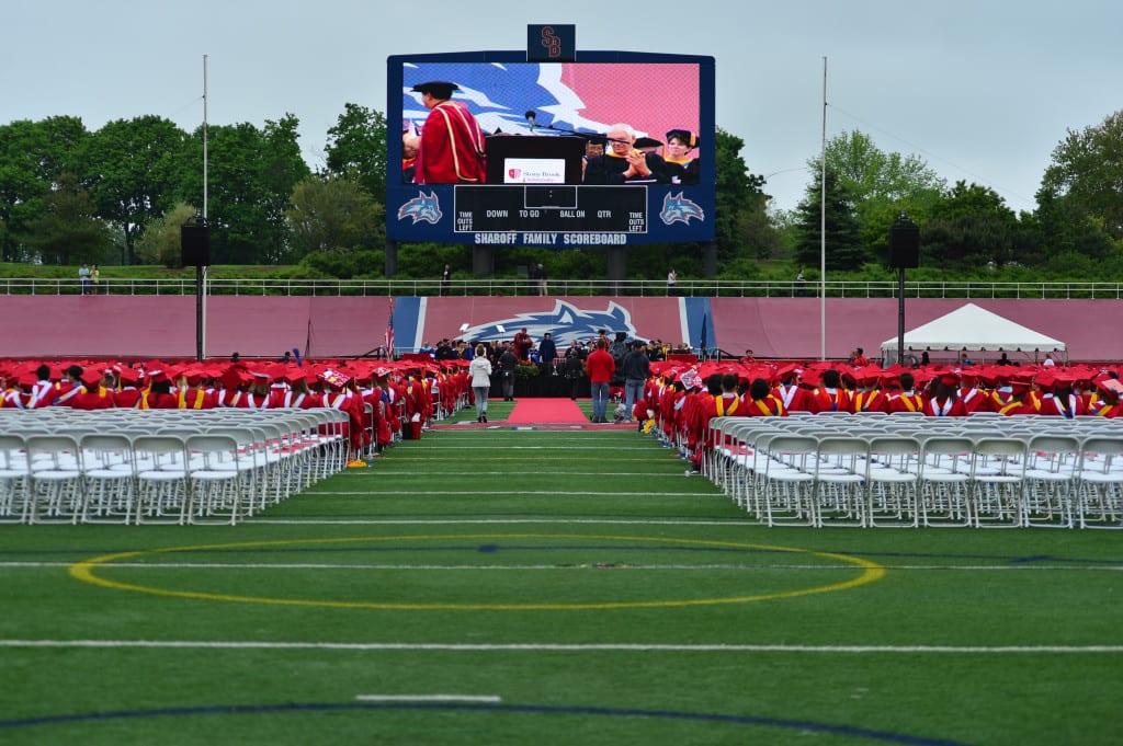 Stony+Brook+University+celebrated+its+54th+Commencement+Ceremony+at+Kenneth+P.+LaValle+Stadium+on+Friday%2C+May+23%2C+2014.+
