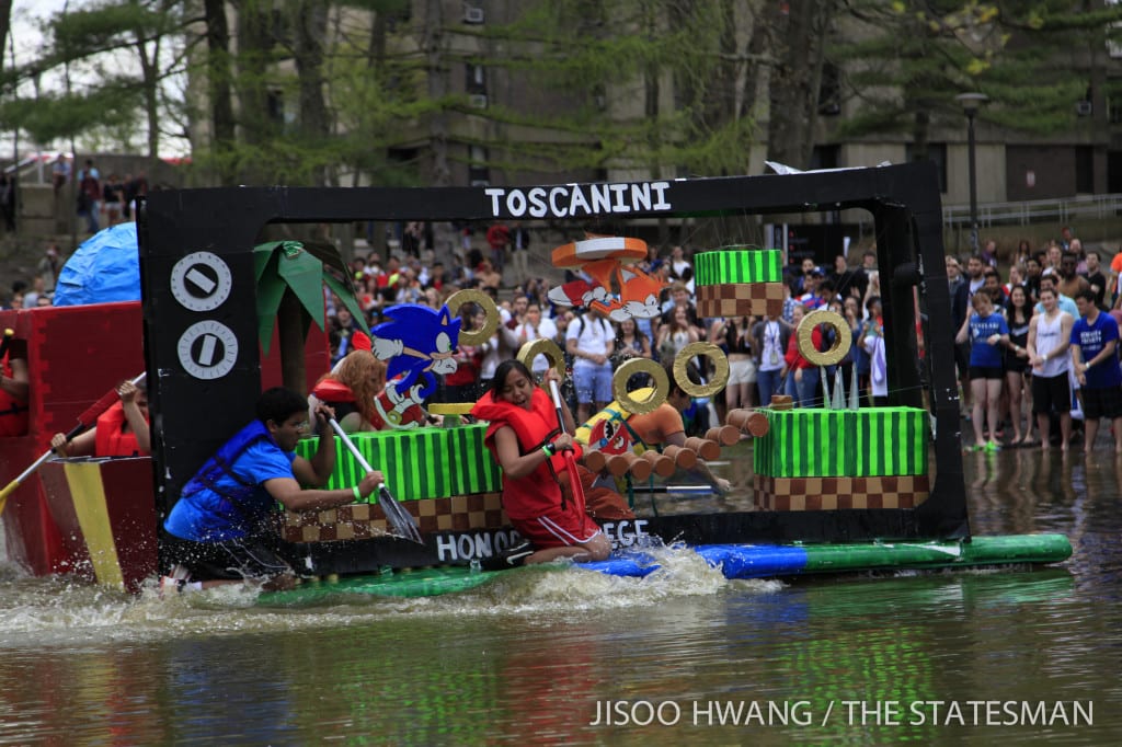 Stony+Brook+University+celebrated+its+25th+Anniversary+of+Roth+Pond+Regatta.+This+years+theme+was+Video+Games.+Take+a+look+at+our+video+and+gallery+below+to+see+how+students+participated+in+the+annual+SBU+tradition.