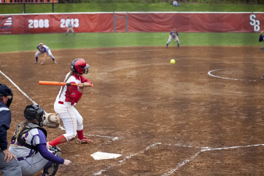 The Seawolves lost both opportunities to clinch the America East softball championship (BASIL JOHN/THE STATESMAN)
