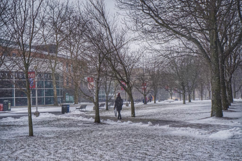 What+a+way+to+start+off+the+Spring+semester%21+Classes+were+cancelled+Monday+and+Tuesday+due+to+Winter+Storm+Juno.+Here+are+some+scenes+captured+around+the+frozen+campus.