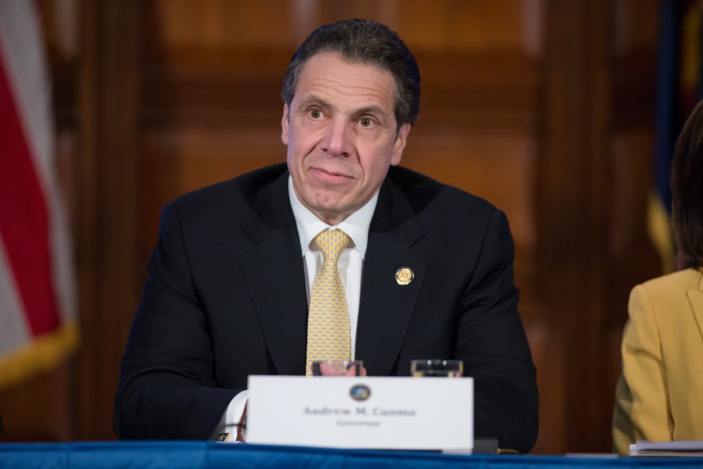 New York Governor Andrew Cuomo submitted 184 vetoes on the 2015-2016 State Budget. Two of these applied to Stony Brook University, rejecting funding to Kenneth P. LaValle Stadium and a proposed indoor practice facility and exam center.  PHOTO CREDIT: GOVERNORS PRESS OFFICE