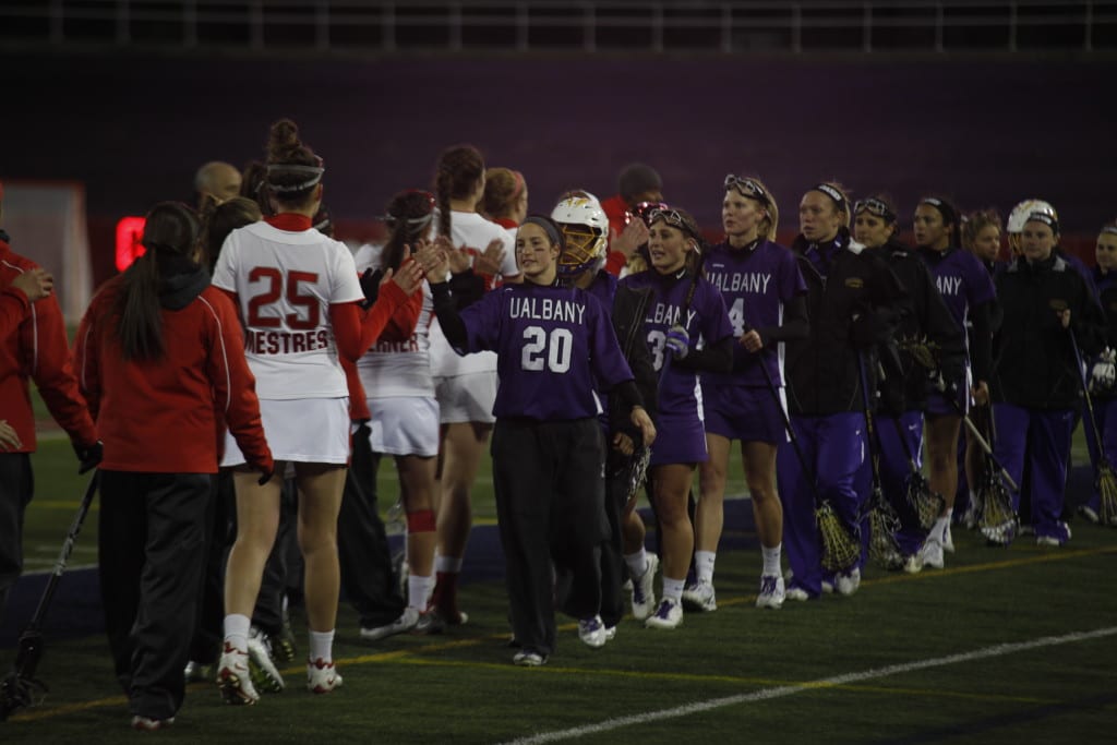 Womens lax defeats rival Albany to improve to 11-0 on the season