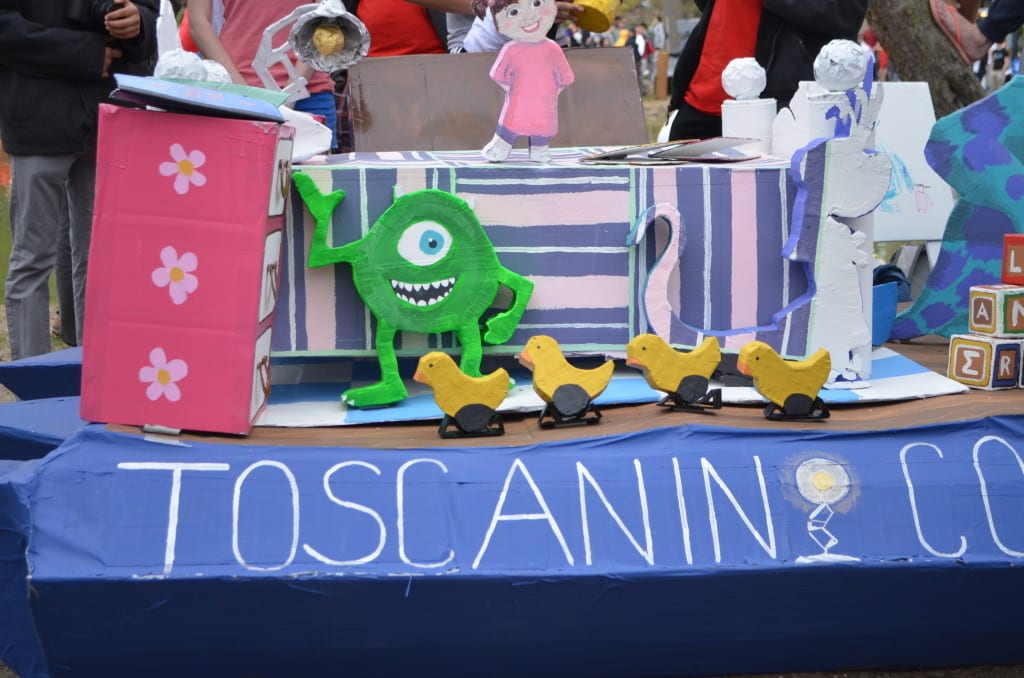Toscanini College payed close attention to detail, adding the features and toys of Boos room into the boat design. BRIDGET DOWNES / THE STATESMAN