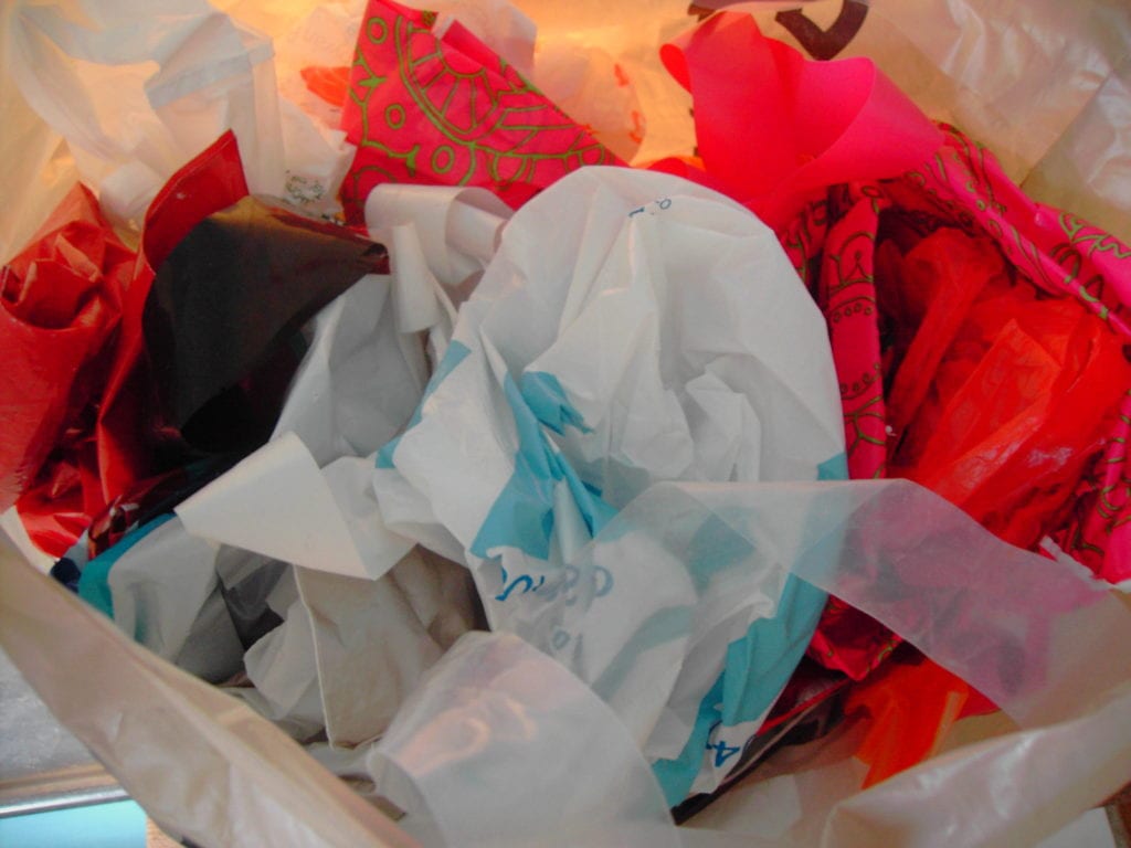 A pile of plastic bags. ANNIKALUDIN/FLICKR VIA CC BY-NC-SA 2.0