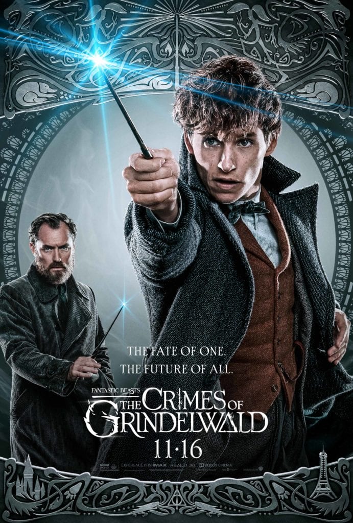 The official poster for The Crimes of Grindelwald. PUBLIC DOMAIN