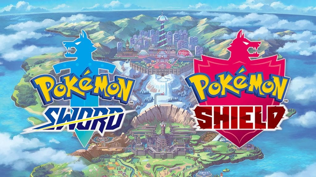 An advertisement from Pokemon for its newest release: Pokemon Sword and Pokemon Shield. It will be released for the Nintendo Switch later this year. PUBLIC DOMAIN