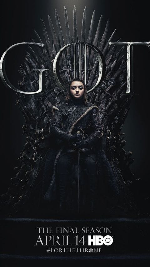The official poster for Game of Thrones season eight. The season premiered on Sunday, April, 14. PUBLIC DOMAIN