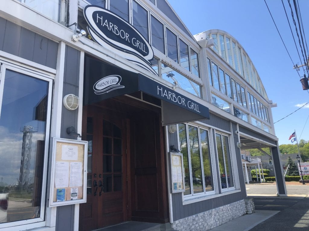 The Harbor Grill is a restaurant and bar in Port Jefferson. Stony Brook University graduate Gurvinder Grewal was turned away  on Sunday, May 12 because his turban allegedly fell under the no hats rule. SARA RUBERG/THE STATESMAN