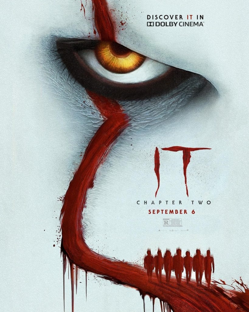 Poster for It: Chapter 2, that premieres in theaters on Sept. 6.PUBLIC DOMAIN
