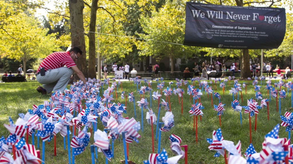 9/11 Memorial draws in students and staff, recognizes those who were lost 18 years ago