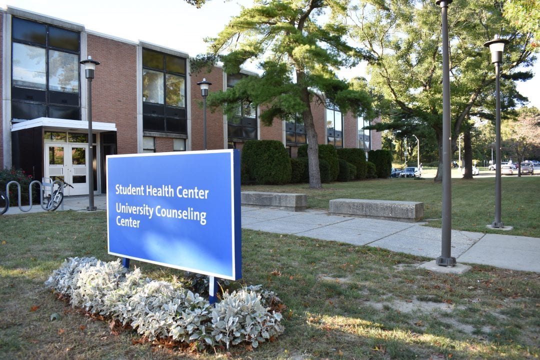The Student Health Center across from H-Community.  COVID-19 vaccinations will no longer be required to attend classes starting this summer. BRIANNE LEDDA/STATESMAN FILE
