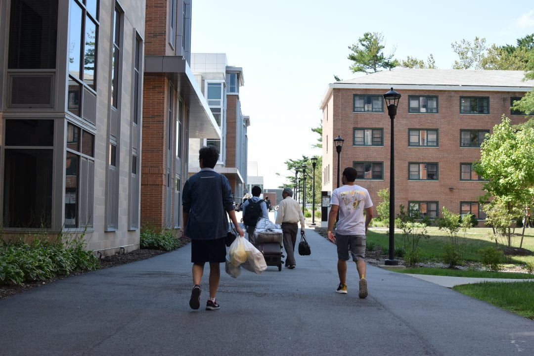 Students moving into their dorms at the beginning of the 2019-2020 school year. SARA RUBERG/STATESMAN FILE