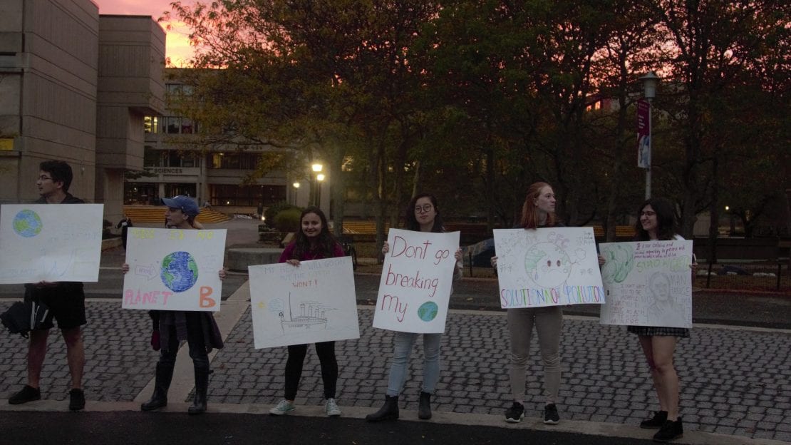 Students march for climate change