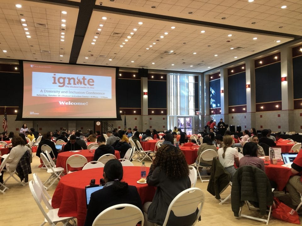 “Ignite The Student Leader in You,” a seven-hour diversity and inclusion conference on Saturday, Oct. 19 in the Student Activities Center. MAYA BROWM/THE STATESMAN