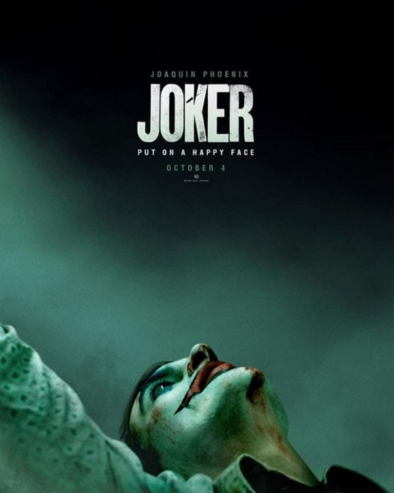 Official poster for Joker starring Joaquin Phoenix. PUBLIC DOMAIN