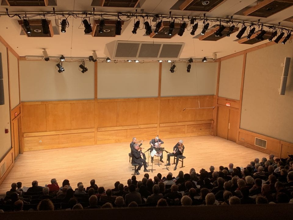 Emerson String Quartet performed work from Ludwig van Beethoven and Béla Bartók at the Staller Center for the Arts. LAJIERE/THE STATESMAN