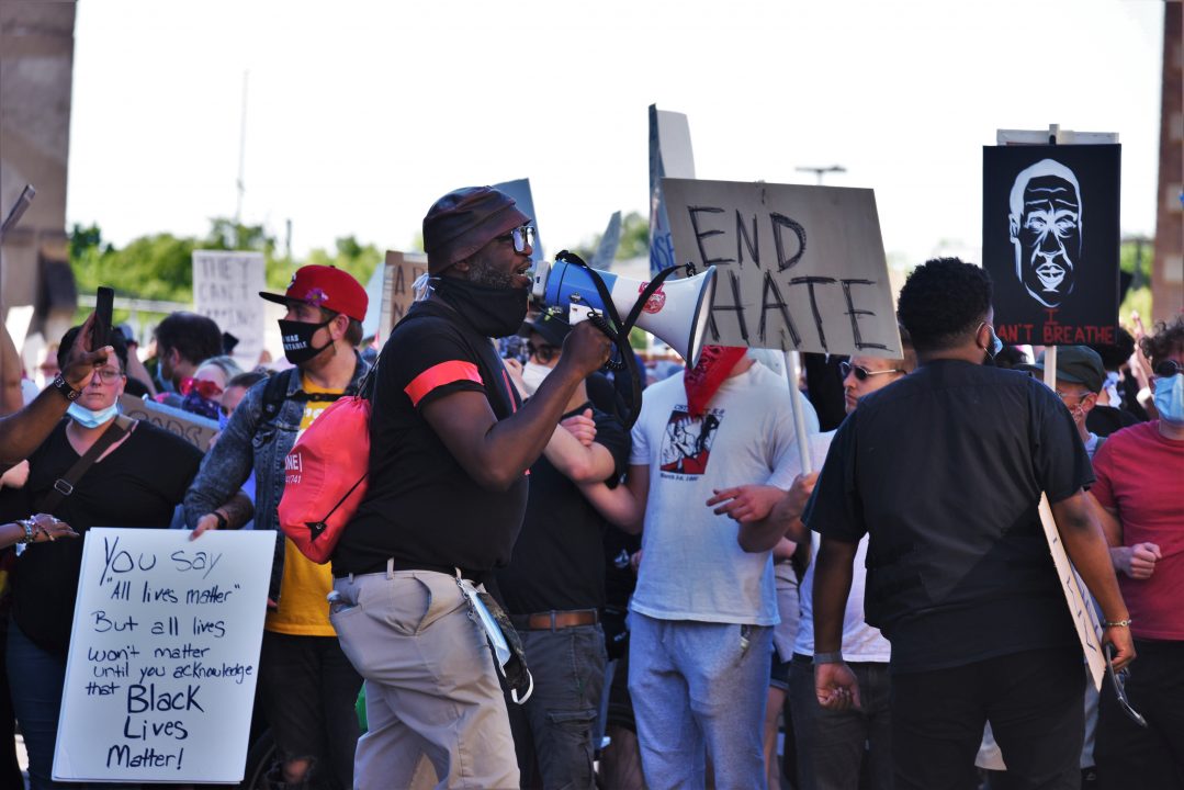 The Black Lives Matter protests taking place in Cincinnati, OH on May 31, 2020. Stony Brook University made an official statement in reaction to nationwide protests after the murder of George Floyd.SARA RUBERG/THE STATESMAN