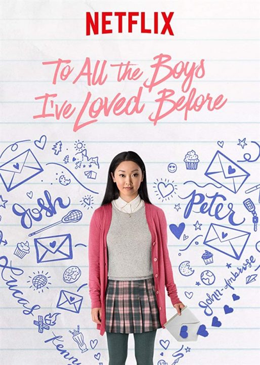 Official poster for All the boys Ive loved before, featured on Netflix.  PUBLIC DOMAIN