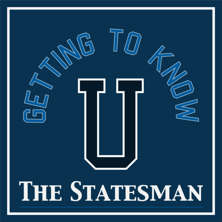 The logo for the Getting to Know U podcast. WILL SHEWAN/THE STATESMAN