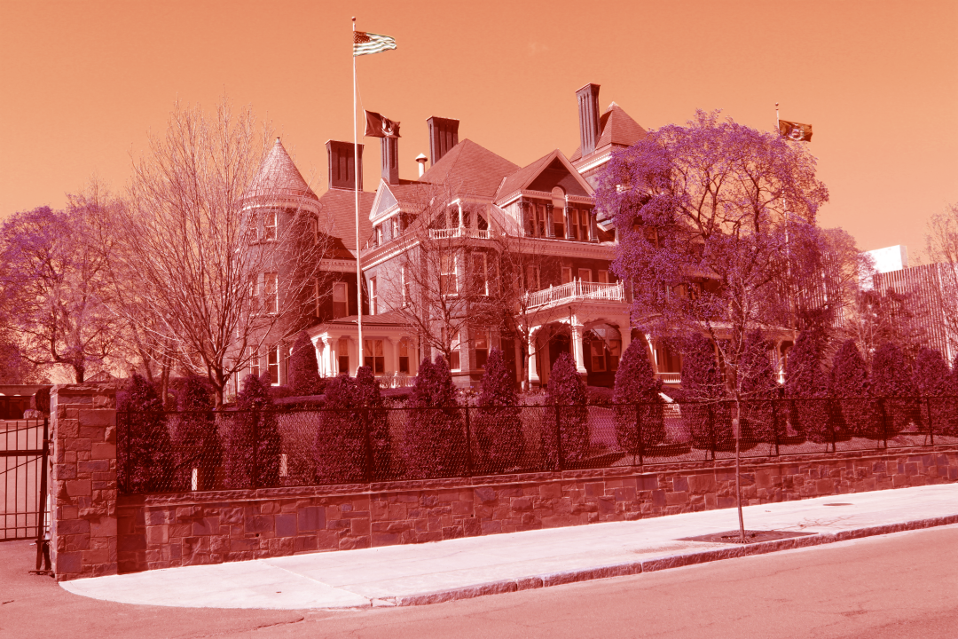 An image of the Governors Mansion in Albany, NY. JOSEPH/ FLICKER VIA LICENSE