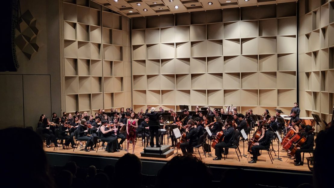 University orchestra showcases dazzling performance at Staller