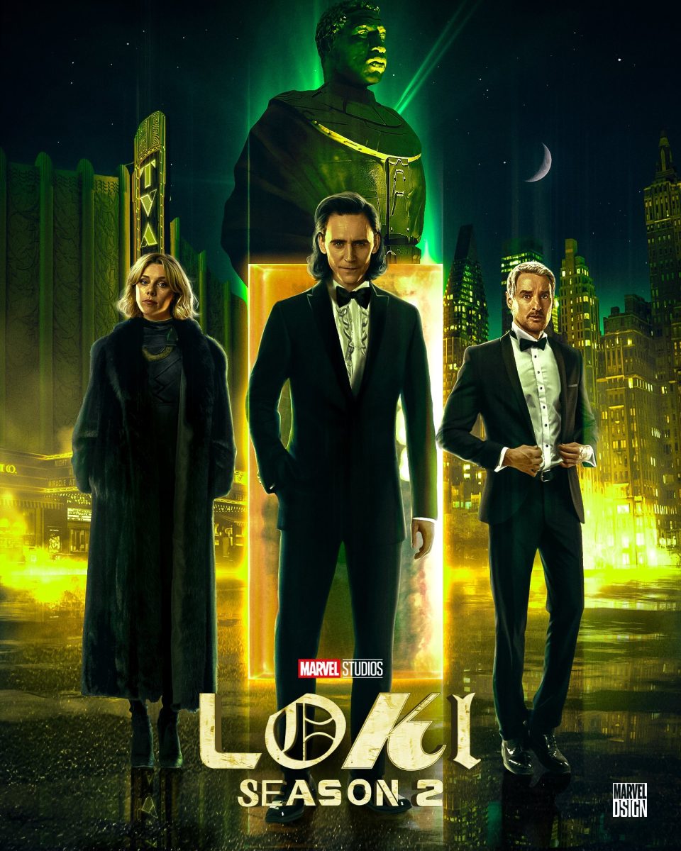 The official TV show poster for Loki season two on Disney+. PUBLIC DOMAIN