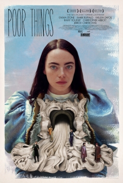 The official poster for Yorgos Lanthimos film Poor Things. The film premiered on Sept.1 at the 80th Venice International Film Festival. PUBLIC DOMAIN