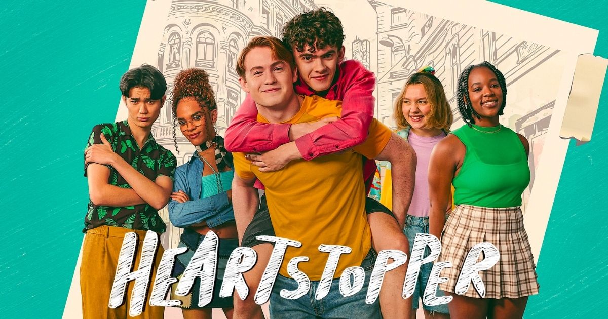 The promotional poster for Netflixs show Heartstopper season three. PUBLIC DOMAIN